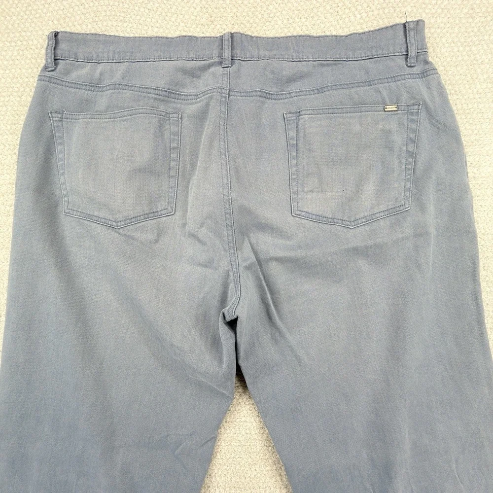 Johnnie-O Jeans Mens 38x34 Blue Relaxed Straight Leg Stretch Denim